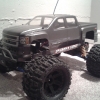 <strong class='magnific-title'>Traxxas Stampede</strong> Pro-Line Chevy Silverado 2500HD body and Pro-Line Trenchers on Pro-Line Desperado wheels.