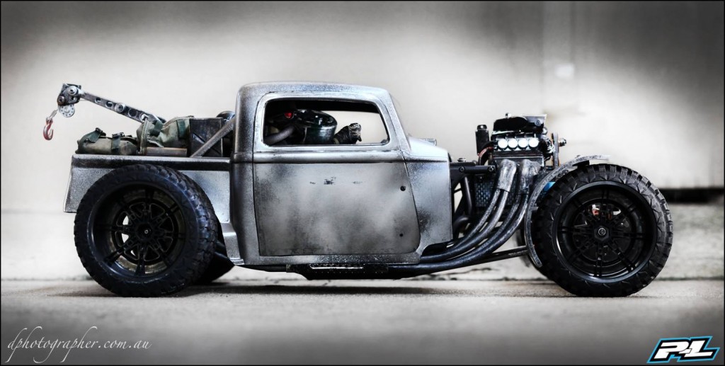 team associated rat rod body