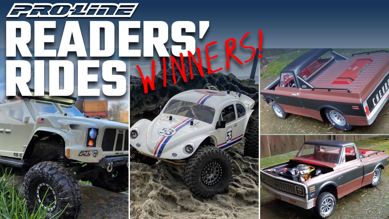 Pro-Line Readers' Rides Winners Early 2022 - Pro-Line Factory Team